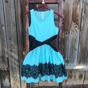 Turquoise Party Dress